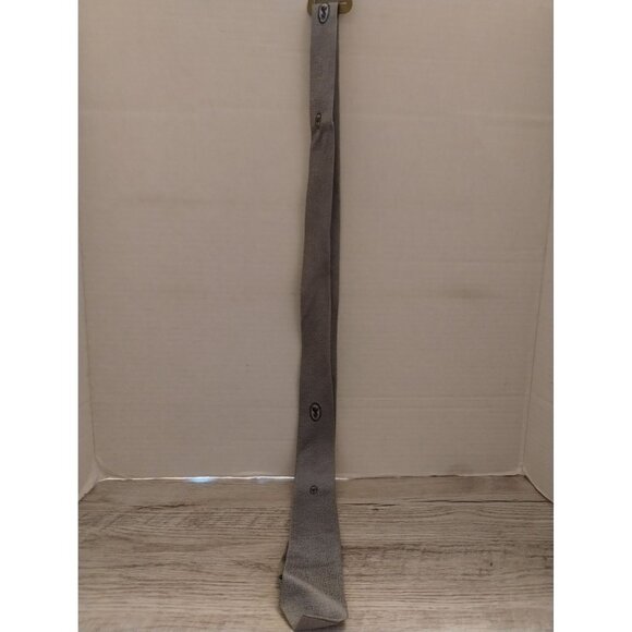 Vintage Superba Gray Rayon Mens Tie 54" By Georges Mens Shop Bethlehem PA - Picture 1 of 3